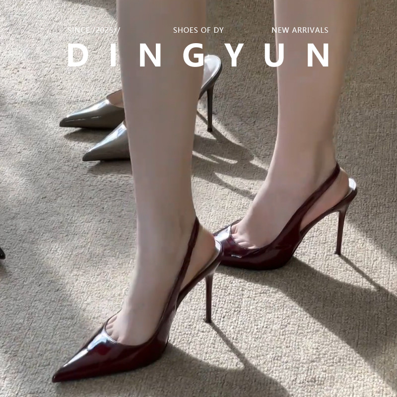 气质尖头高跟鞋轻熟百搭浅口单鞋