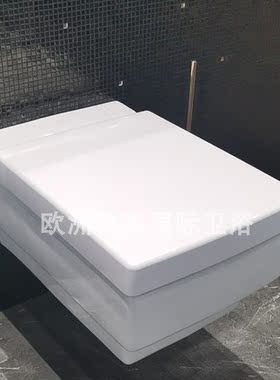 德国唯宝弥漫托暗装入墙马桶坐便器56281001家用壁挂马桶，现货
