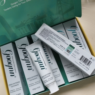 美国进口谷恩再生硅清新口气薄荷茉莉香水牙膏美白去口臭去渍亮白