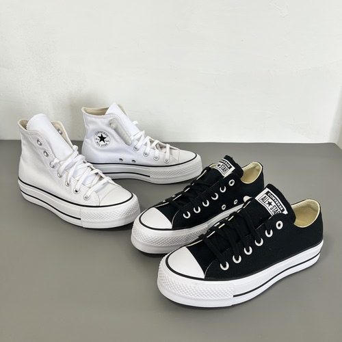 CONVERSE匡威 All Star 经典厚底鞋帆布小白鞋 560846C 560250C