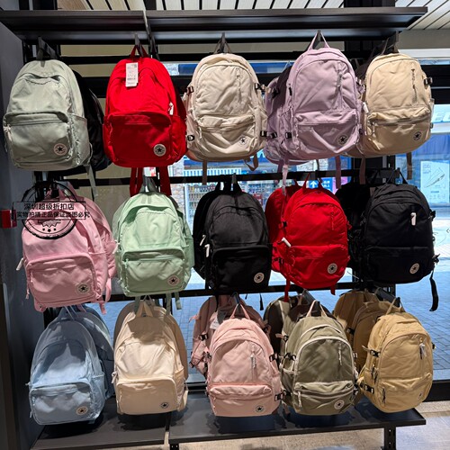 Converse匡威专柜正品经典款纯色双肩包运动书包UA5796 UA5797