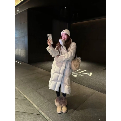 【保命大被子】文文私服 中长款立领羽绒服加厚保暖WWQ5YRF2528