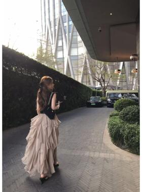 【夏风藤花】文文私服 半身裙百搭时尚气质洋气小众预WWC6BSQ0220