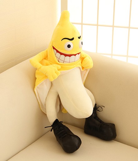 猥琐先生毛绒玩具恶搞笑男女抱枕