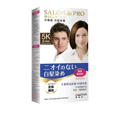 没有味道Dariya温和日本染发剂