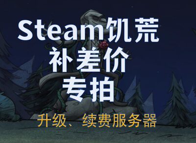 Steam饥荒服务器出租升级补差价或者续费专用