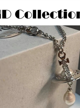 NDColl立体土星925银项链