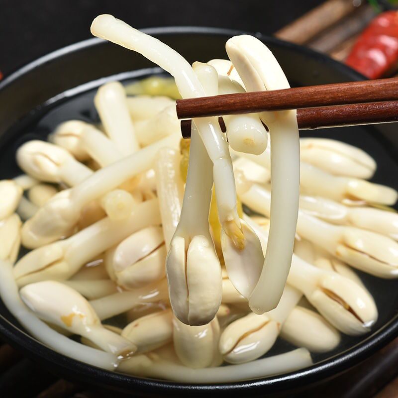 泡椒花生芽湖北特产嫩花生苗小包装酸辣泡菜下饭菜开袋即食
