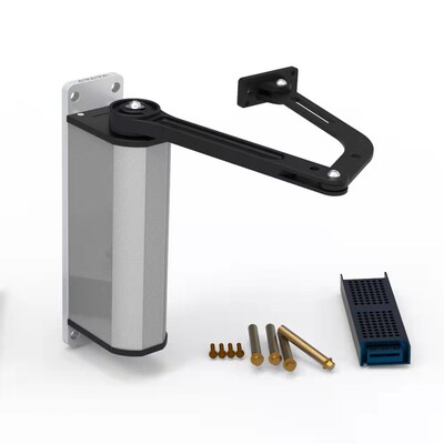 法尔特FS140快速侧装式开门机 人行通道 曲臂式平开门机180KG拉力