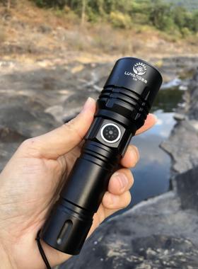LUYANG陆阳C36强光LED手电筒超亮聚光白激光远射直充续航长