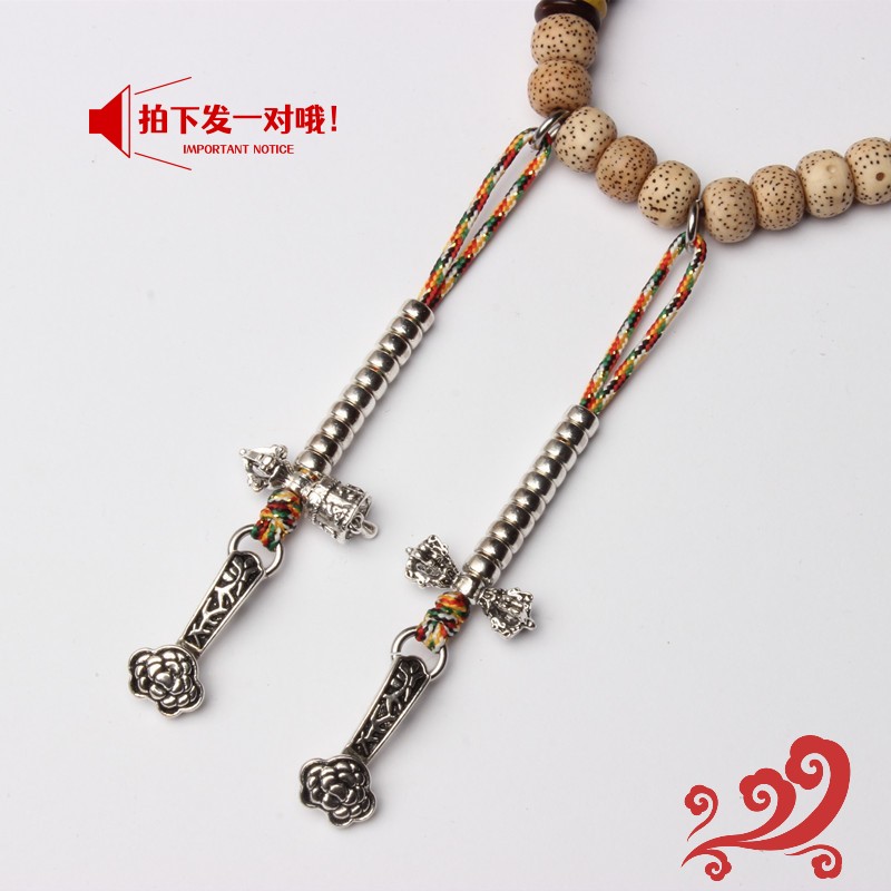 畅盈藏银如意吊坠108颗计数铃铛