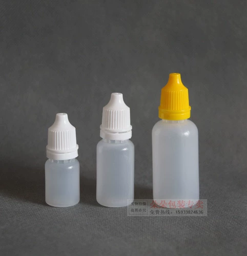 Пластиковые капли для глаз, комплект, увеличенная толщина, 10 мл, 3 предмета