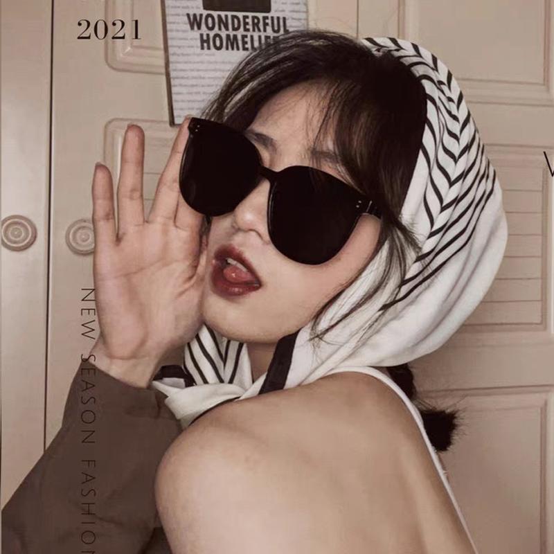 gm方圆脸墨镜女潮高级感复古男款