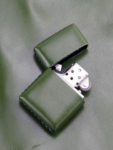 Кожаная зажигалка ручной работы, защитный чехол на керосине, DIY, из натуральной кожи, простой и элегантный дизайн