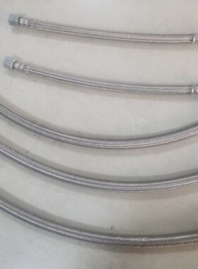 牙科医用无油静音空压机金属软管550W 750W奥突斯空压机软管1100W