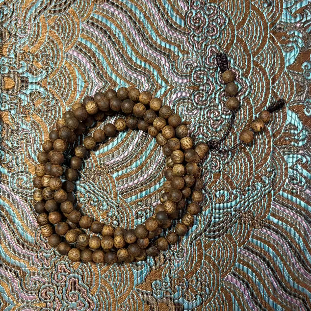 居士林 养殖奇楠沉香 小号佛珠 女居士都可佩戴 108颗