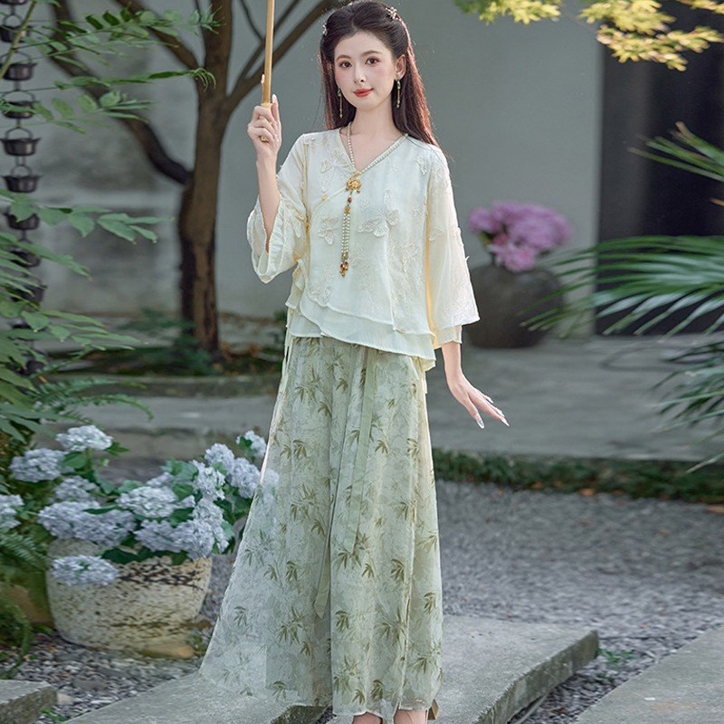 夏天薄款成人礼女孩礼服毕业汉服