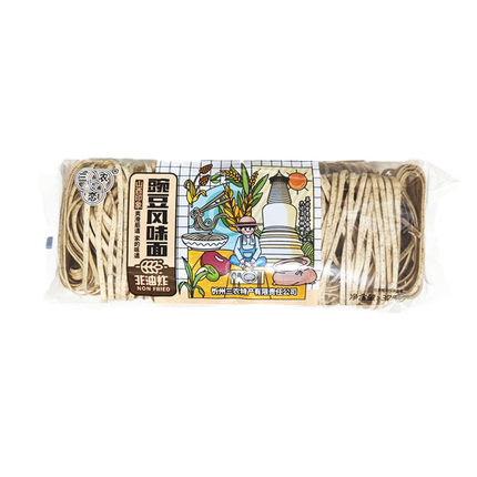 山西忻州特产三农恋豌豆风味面375g*2袋 粗粮面条挂面杂粮面