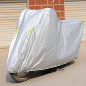 电动摩托车衣牛津布防雨罩摩托车罩银色铝膜车衣踏板罩防雨防晒尘