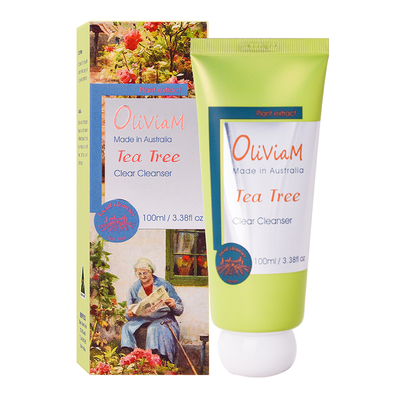 澳莉维亚茶树净透洁面乳保湿