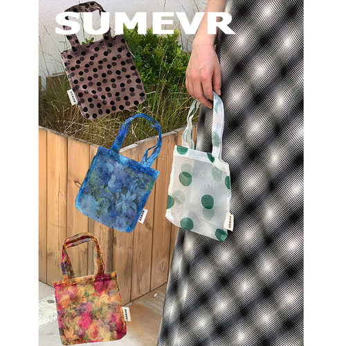 SummerEver小众欧根纱手提袋