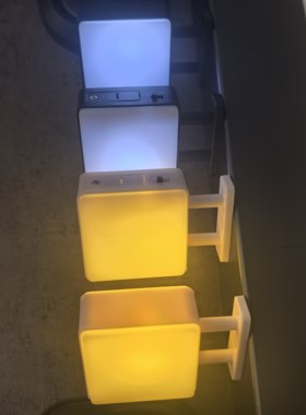 爆款全家罗森便利店冰箱贴磁性便利店发光灯牌定制logo