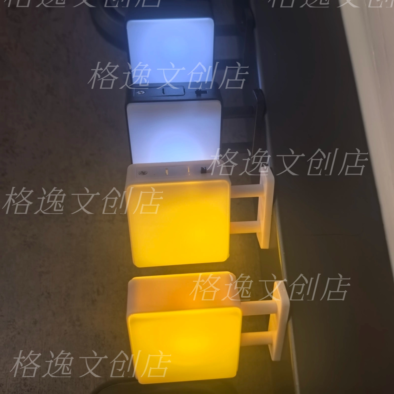 爆款全家罗森便利店冰箱贴磁性便利店发光灯牌定制logo