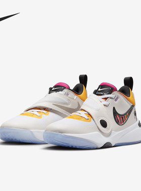 Nike/耐克正品TEAM HUSTLE GS女子大童运动篮球鞋FJ7688-101