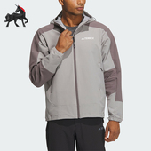 户外运动软壳衣梭织外套IP0732 男士 Adidas 阿迪达斯正品