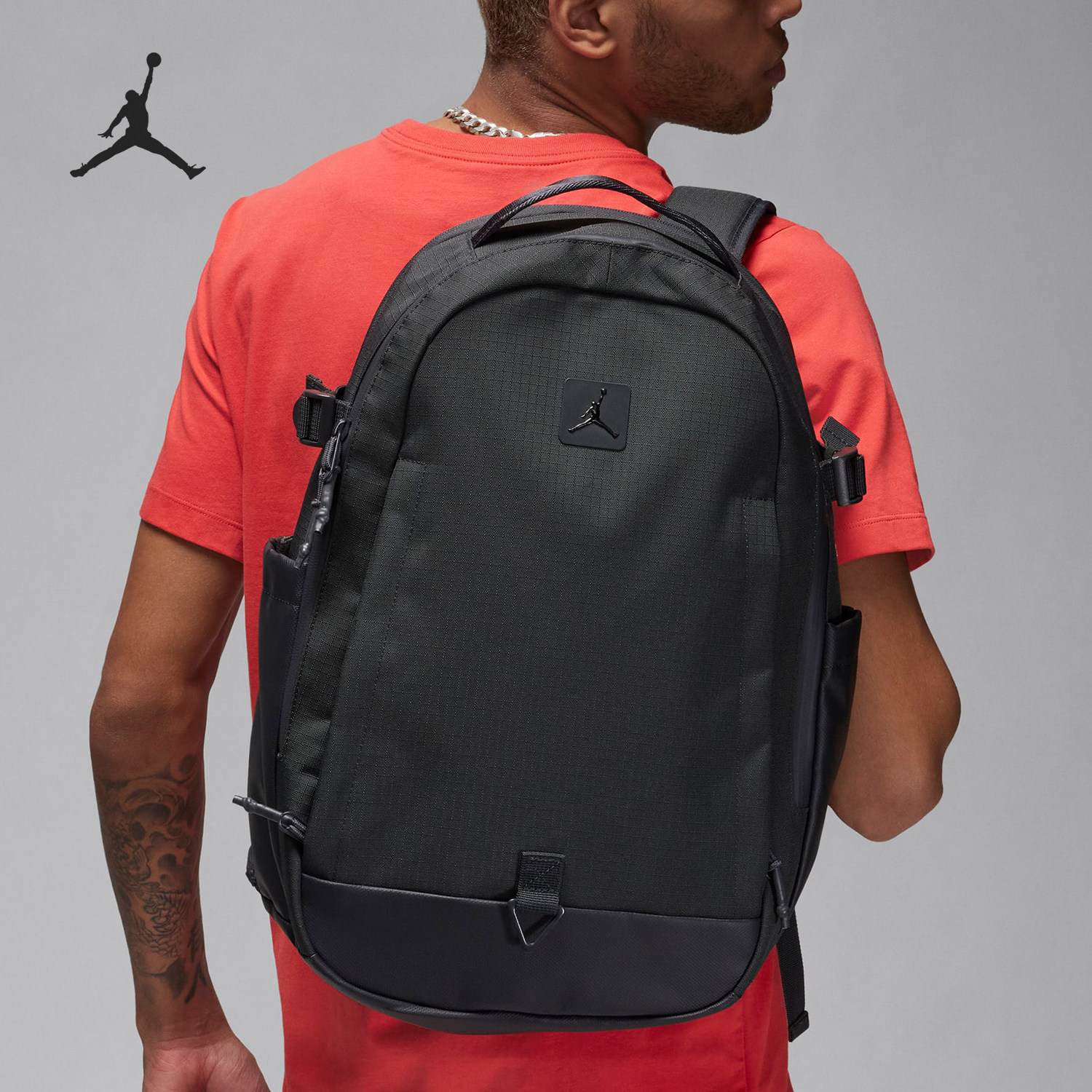 Nike/耐克正品JORDAN男女户外大容量收纳双肩背包HF1789-070