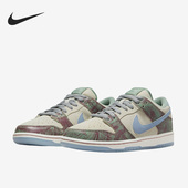 耐克正品 运动缓震简约板鞋 Dunk Nike low 男女时尚 FN4193 100