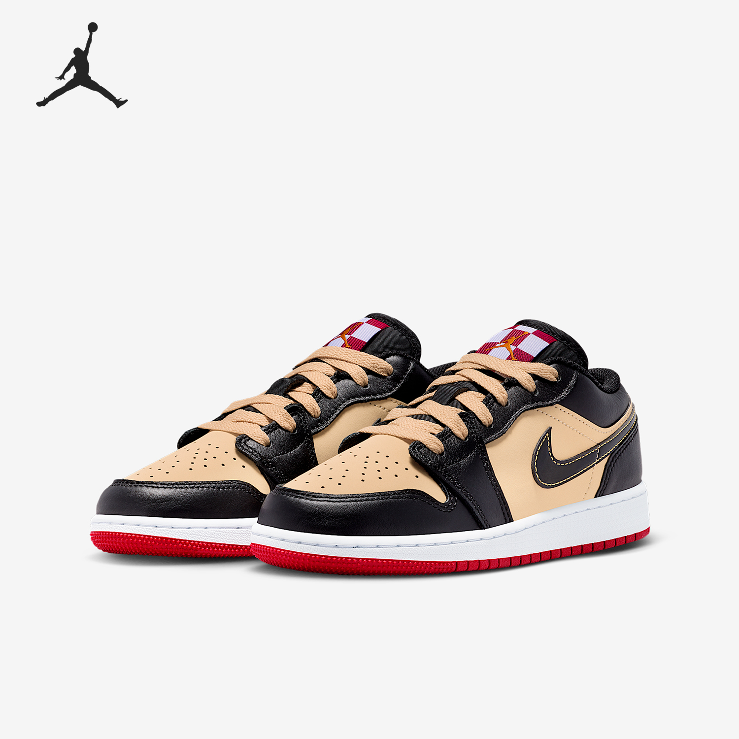 Nike/耐克正品JORDAN GS大童耐磨轻盈缓震低帮运动鞋HQ2016-200