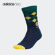 阿迪达斯正品 新款 男女同款 Adidas 休闲运动袜一双装 IL1905
