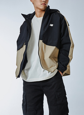 New Balance/NB正品新款男女经典复古连帽夹克外套AMJ41340-SOT