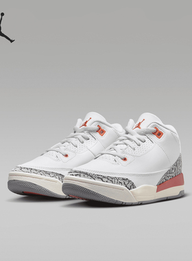 Nike/耐克正品Jordan 3 Retro PS 复刻小童运动鞋FQ9174-121