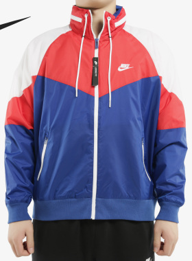 Nike/耐克正品ASM NSW HE WR JKT HD+男子连帽夹克外套AR2210