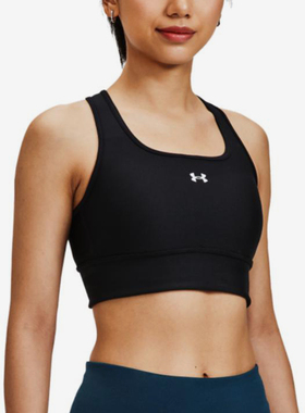 UA/安德玛正品夏季新款女士交叉式中强度训练运动内衣1377916-001