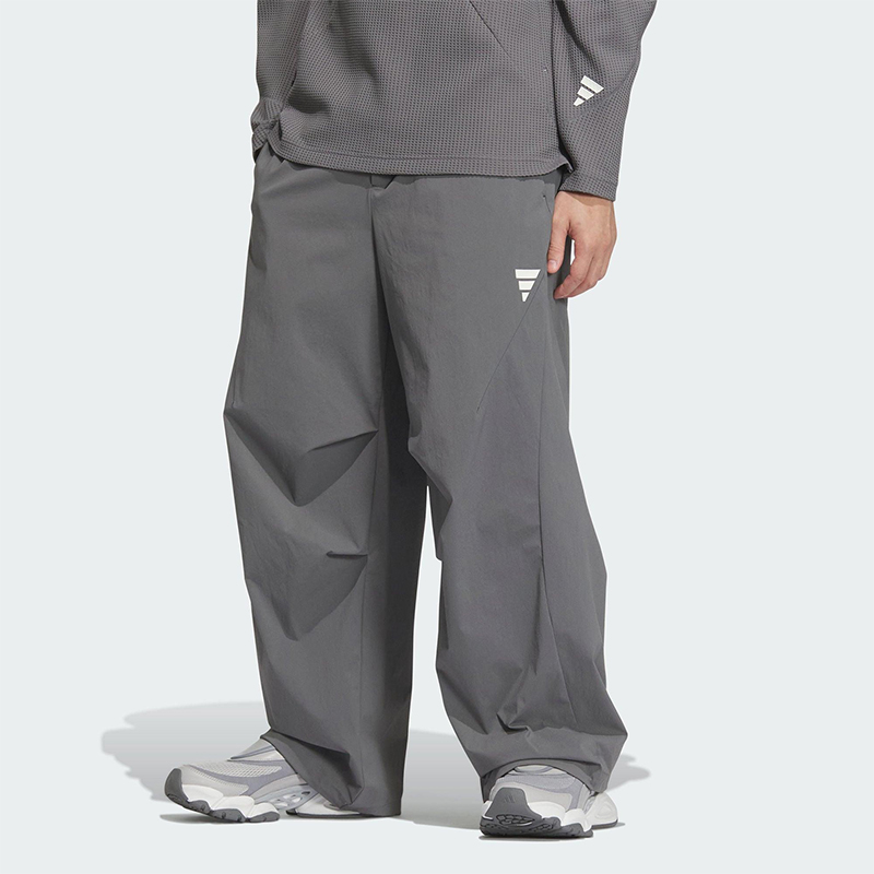 Adidas/阿迪达斯正品2025新款男士梭织经典户外休闲长裤KB4619