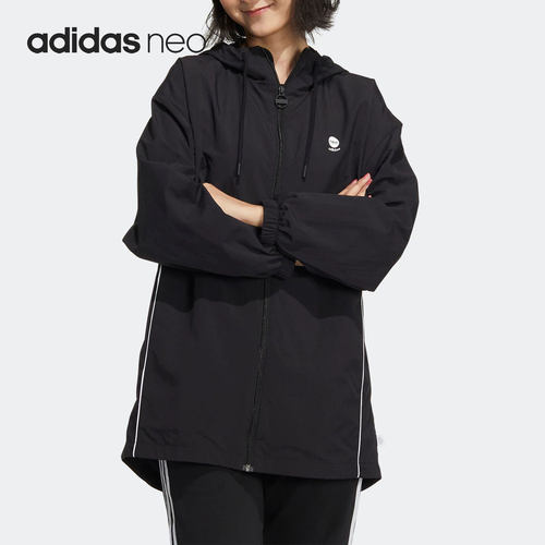 阿迪达斯女子运动休闲夹克外套