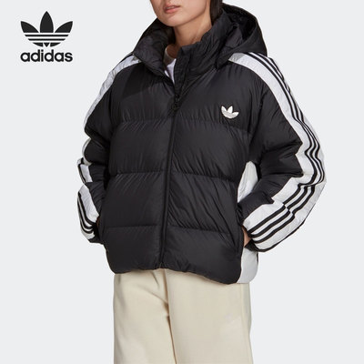阿迪达斯正品女子运动羽绒服