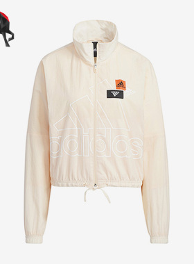 Adidas/阿迪达斯正品秋季女子透气运动休闲舒适外套 HM5291
