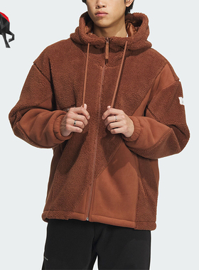 Adidas/阿迪达斯正品男子防风连帽休闲夹克外套IP4975