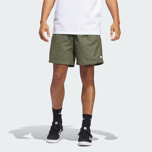 Adidas/阿迪达斯正品三叶草男士宽松经典运动梭织休闲短裤JC7659