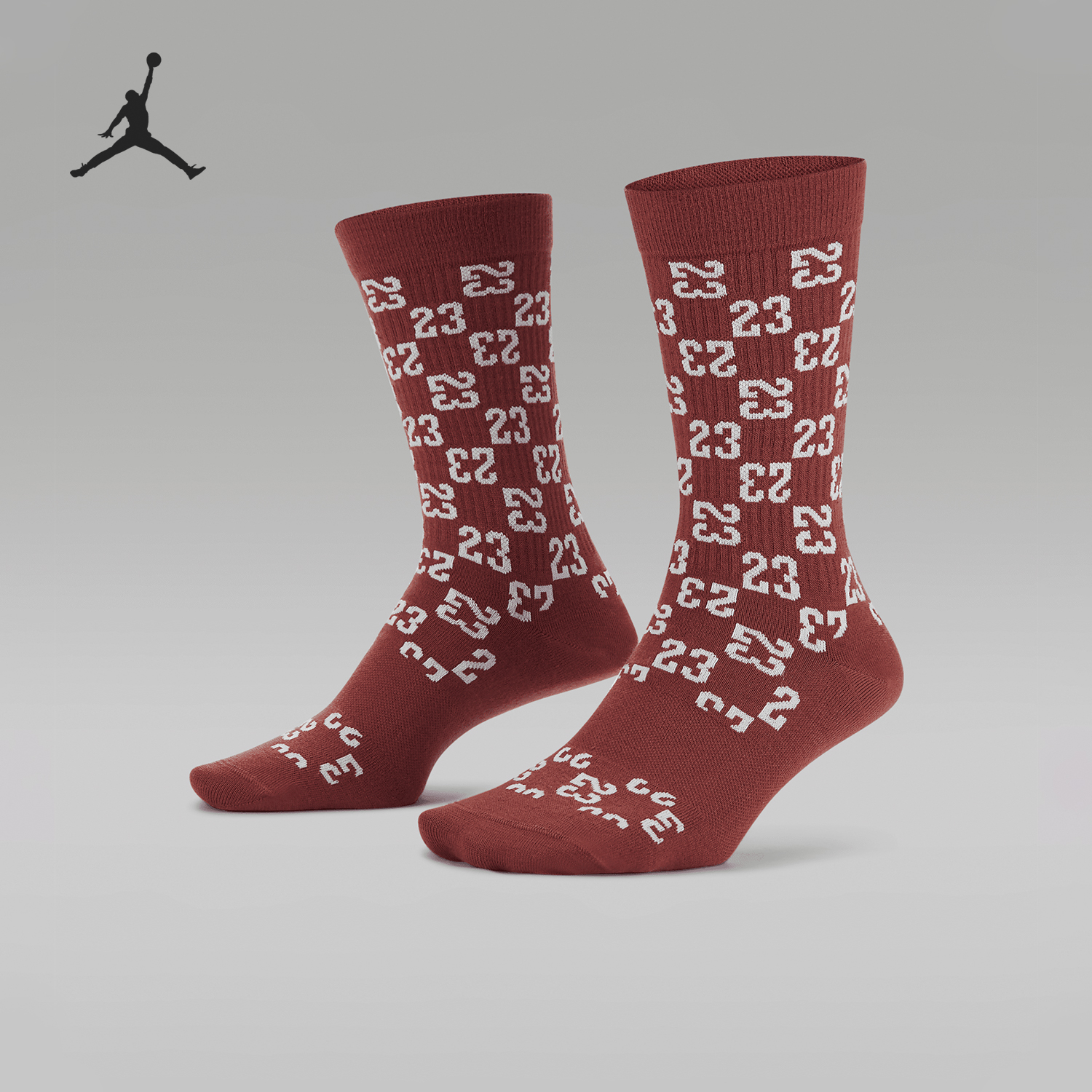 Nike/耐克正品Air Jordan男女透气运动袜一双装FJ6823-608