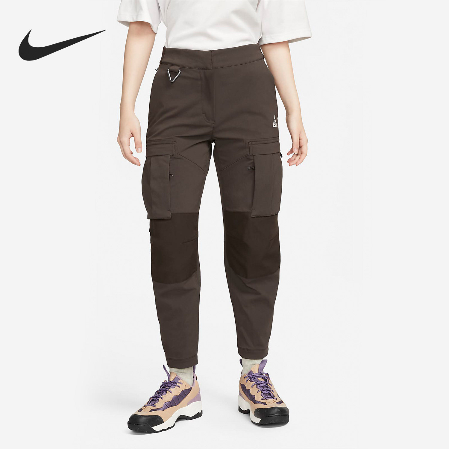 Nike/耐克正品当季新款女子运动紧身休闲工装长裤CV0618-220