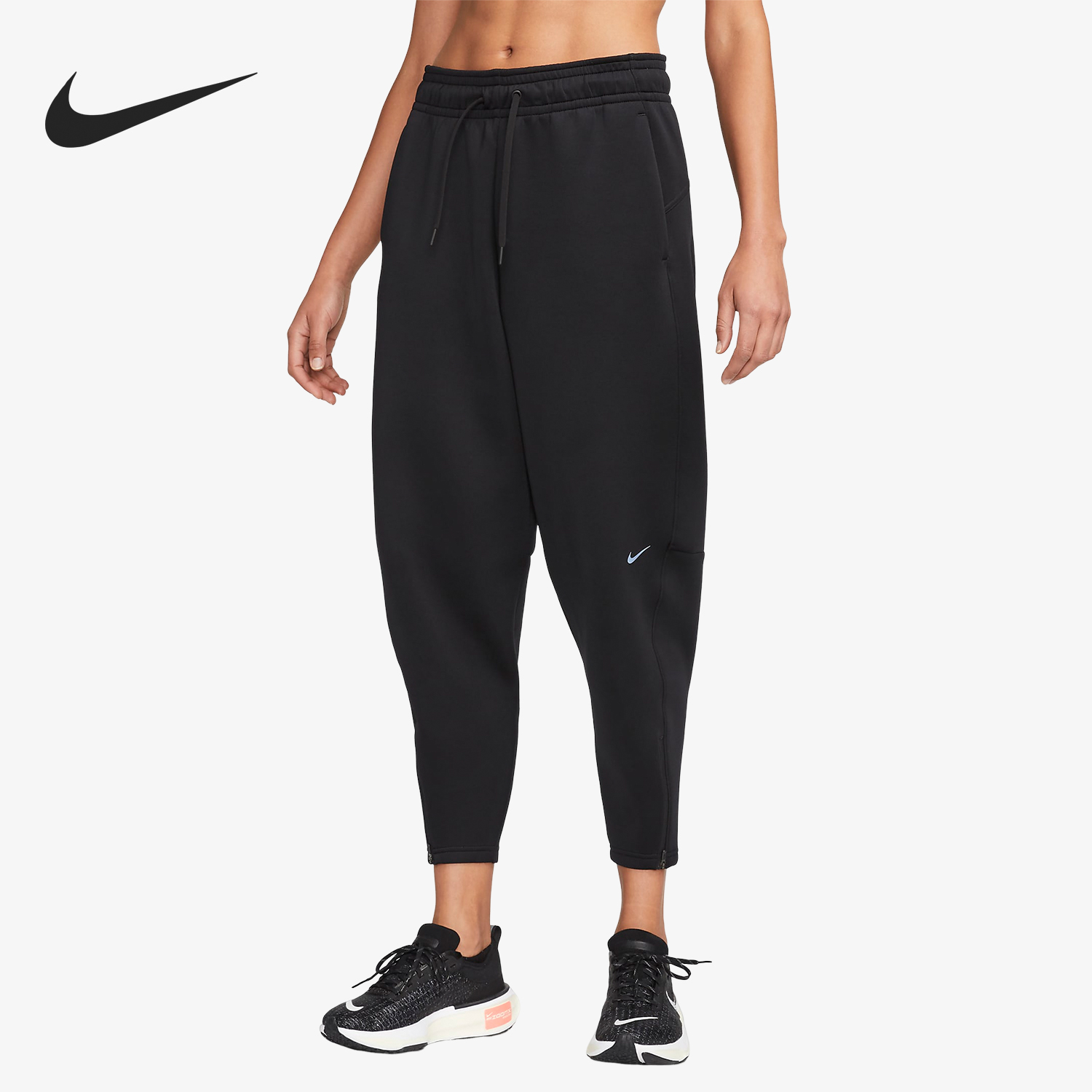 Nike/耐克官方正品2023冬季新款女子宽松束脚训练运动长裤FB5429