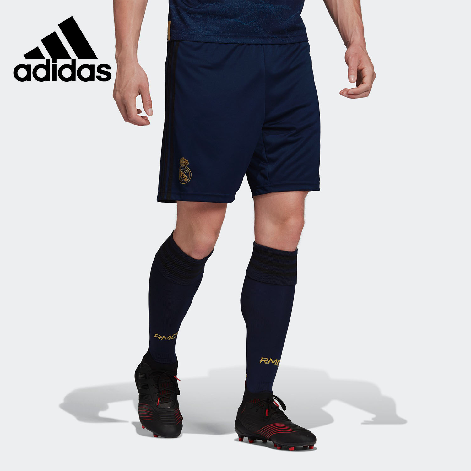 Adidas/阿迪达斯正品男子夏季透气比赛足球运动短裤 DW4434