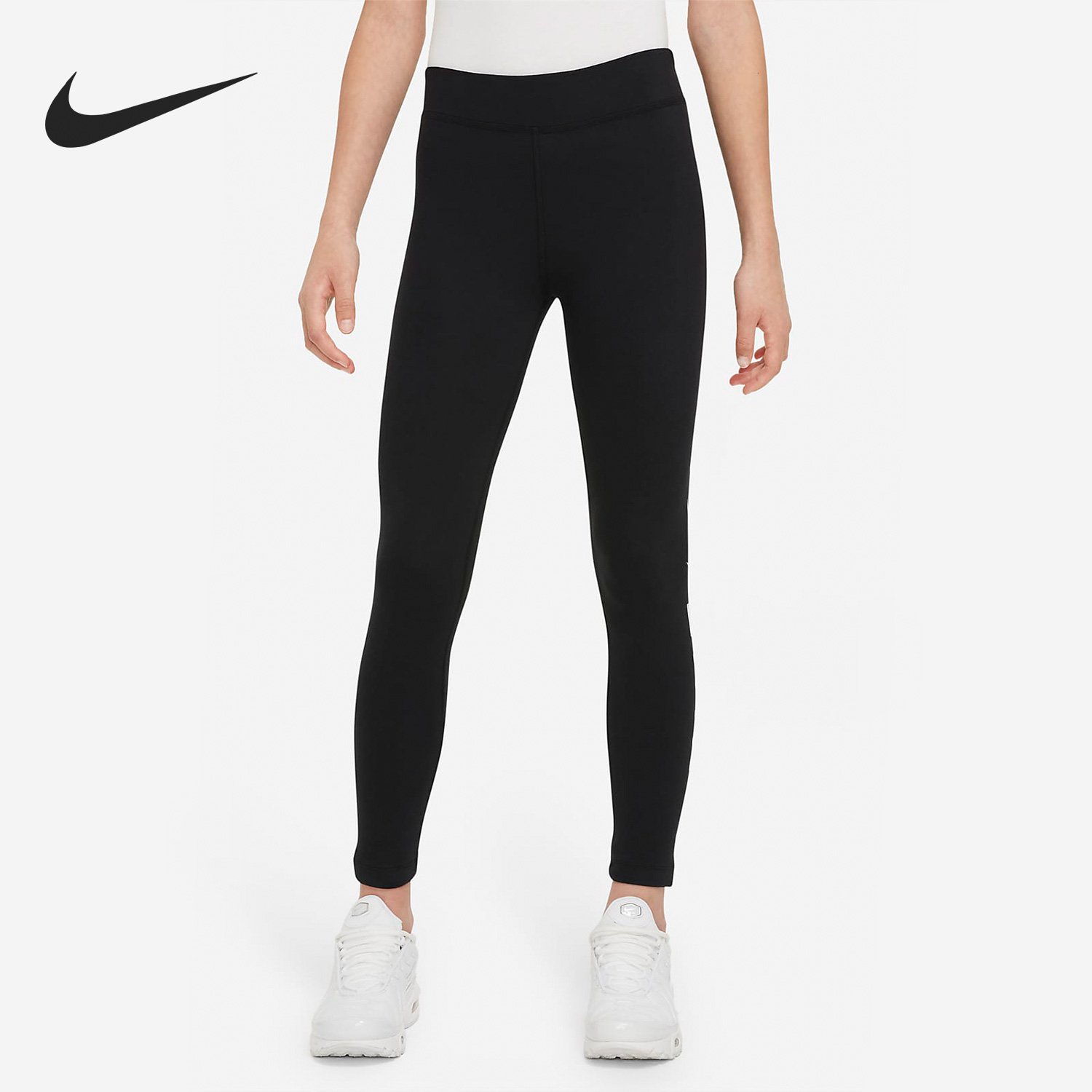 Nike/耐克正品冬季新款女童休闲紧身街舞运动长裤DQ9121-010
