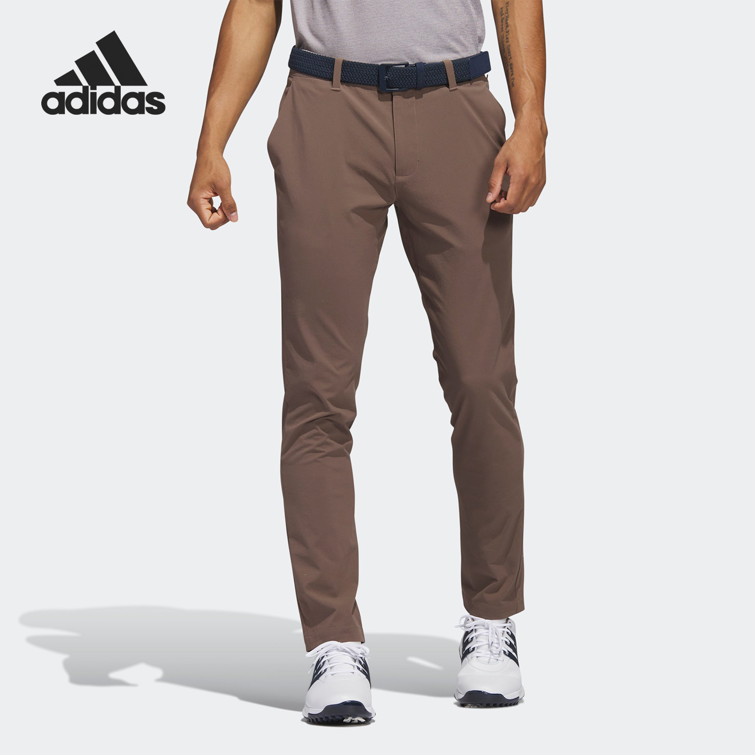 Adidas/阿迪达斯官方正品春季新款男子休闲高尔夫运动裤HR7921