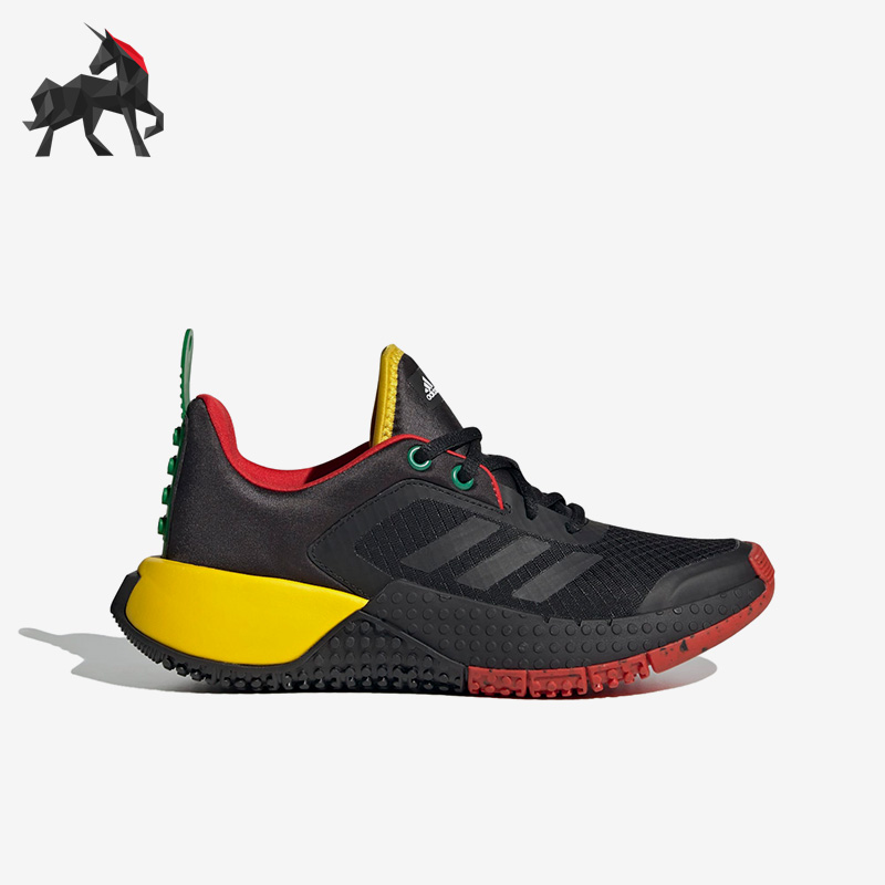 Adidas/阿迪达斯正品春季儿童乐高联名运动跑步鞋HQ1313